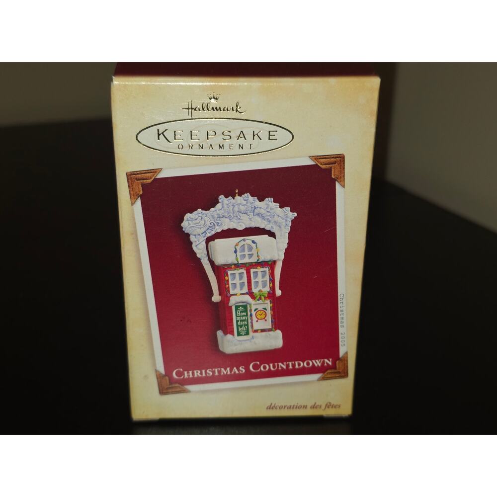 Christmas Countdown Hallmark Keepsake Ornament 2005 NIB